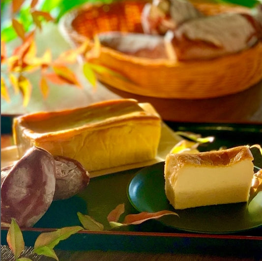 滋賀人気チーズケーキ　期間限定焼き芋チーズケーキ